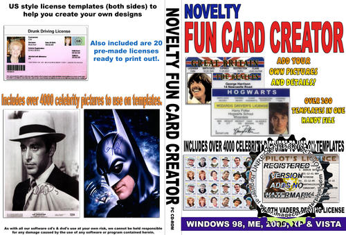 Product picture Novelty Card Creator